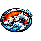 Карпы Кои — логотип